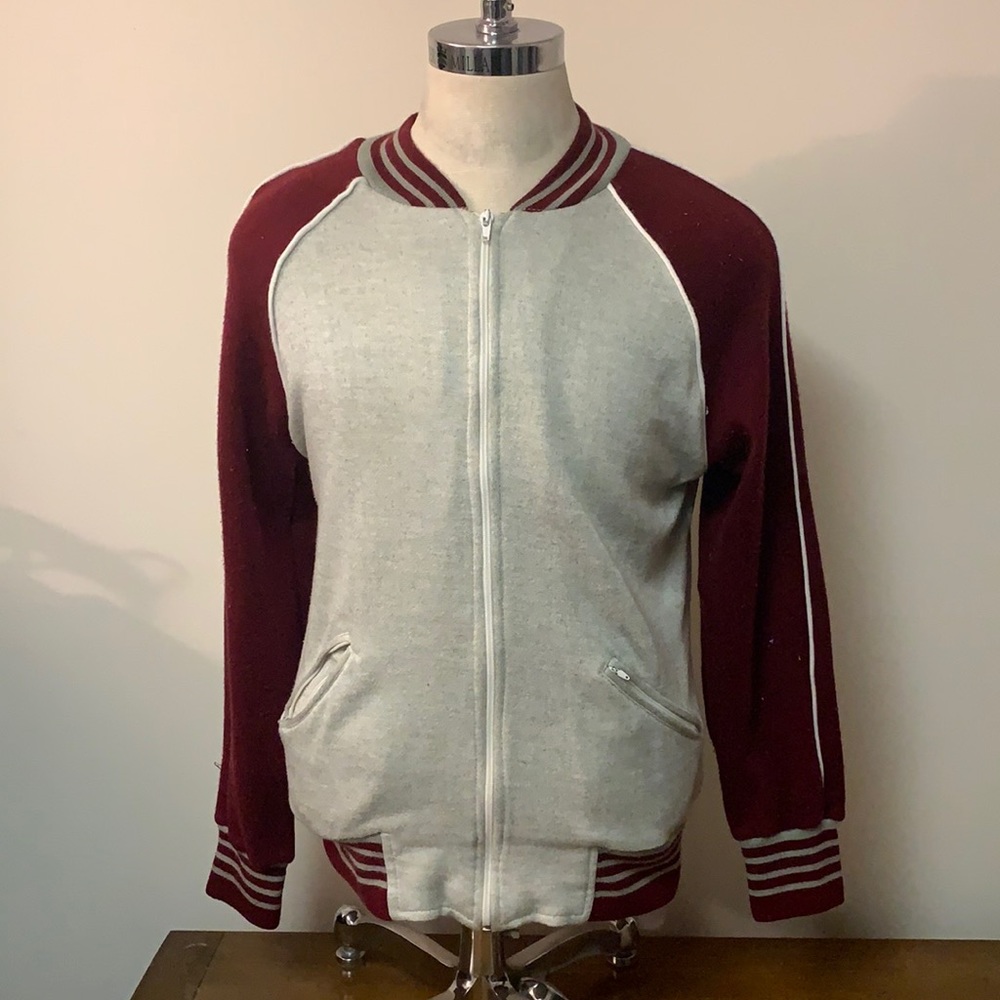Vintage Zip Up Bomber Jacket